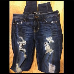 Size 1 hollister skinny jeans